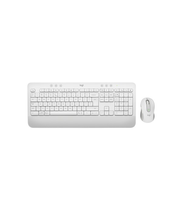 Logitech Signature MK650 Combo For Business keyboard Mouse included RF Wireless + Bluetooth QWERTY UK International White