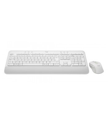 Logitech Signature MK650 Combo For Business keyboard Mouse included RF Wireless + Bluetooth QWERTY Italian White