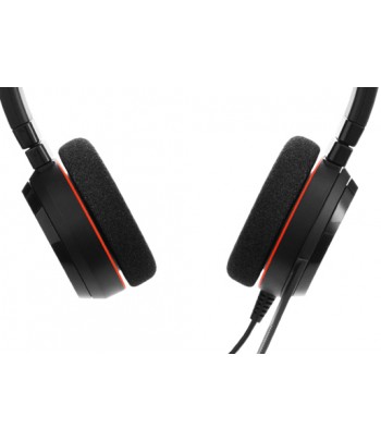 Jabra Evolve 20 MS Stereo Stereofonisch Hoofdband Zwart hoofdtelefoon