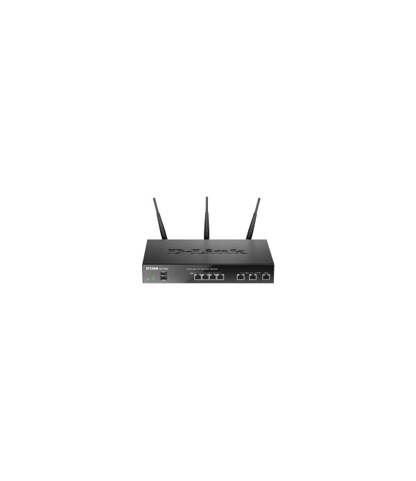 D-Link DSR-1000AC Bi-bande (2,4 GHz / 5 GHz) Gigabit Ethernet Noir routeur sans fil