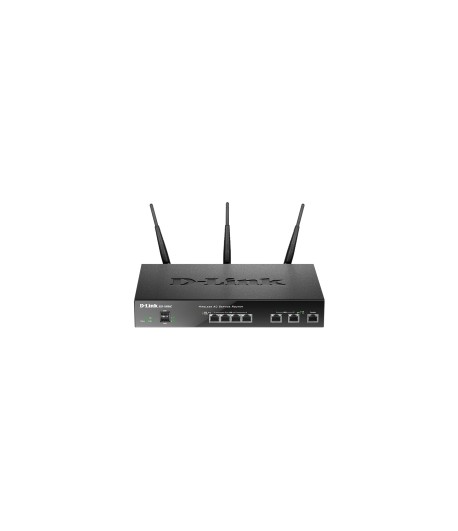 D-Link DSR-1000AC Dual-band (2.4 GHz / 5 GHz) Gigabit Ethernet Black wireless router