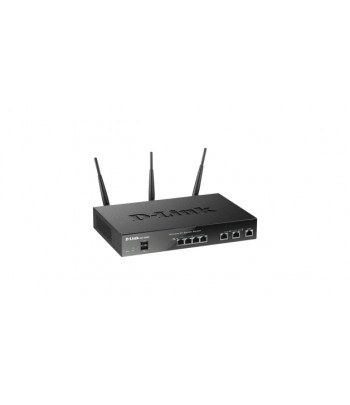 D-Link DSR-1000AC Dual-band (2.4 GHz / 5 GHz) Gigabit Ethernet Black wireless router