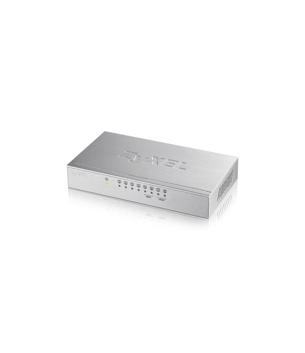 ZyXEL GS-108B V3 Unmanaged L2+ Gigabit Ethernet (10/100/1000) Silver
