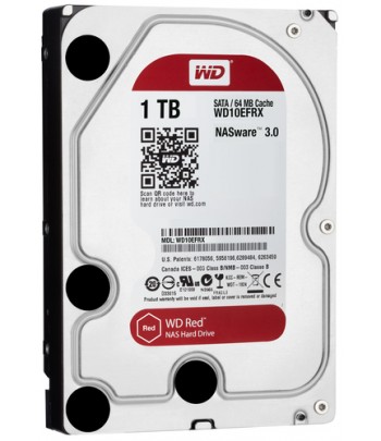 Western Digital Red 1000GB SATA III interne harde schijf
