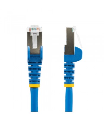 StarTech.com 7.5m CAT6a Ethernet Kabel, Blauw, Low Smoke Zero Halogen (LSZH), 10GbE 500MHz 100W PoE++ Snagless RJ-45 S/FTP Netwe