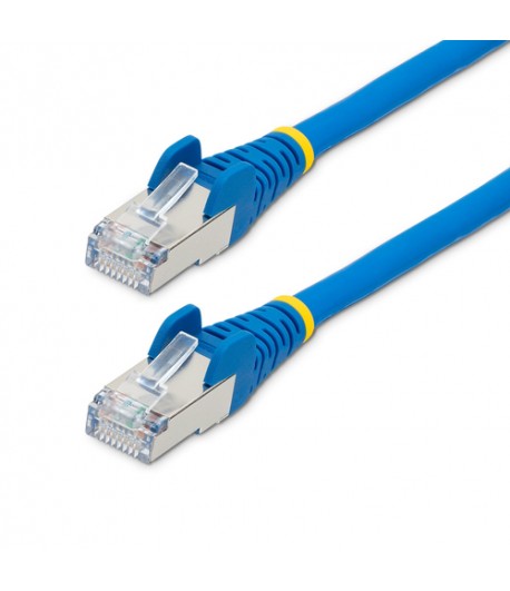 StarTech.com 3m CAT6a Ethernet Cable - Blue - Low Smoke Zero Halogen (LSZH) - 10GbE 500MHz 100W PoE++ Snagless RJ-45 w/Strain Re