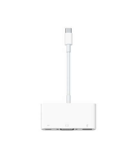 Apple MJ1L2ZM/A USB C USB C, VGA, USB A Wit kabeladapter/verloopstukje