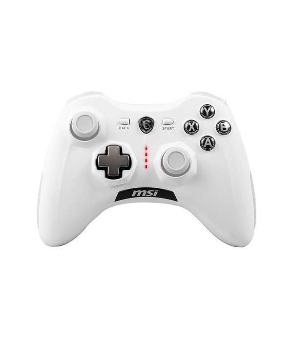MSI FORCE GC30 V2 WHITE Wireless Gaming Controller 'PC and Android ready, Upto 8 hours battery usage, adjustable D-Pad cover, D