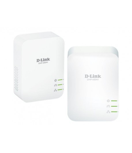 D-Link DHP-601AV 1000Mbit/s Ethernet LAN White 2pc(s) PowerLine network adapter