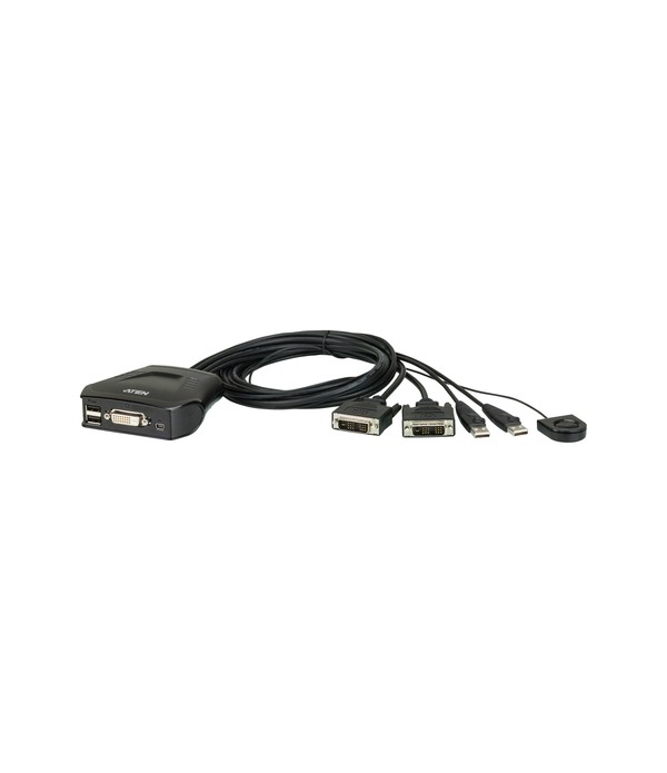 ATEN 2-Port USB DVI KVM Switch