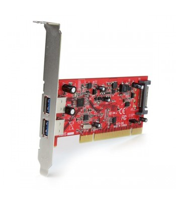 StarTech.com 2 Port PCI SuperSpeed USB 3.0 Adapter Card with SATA Power