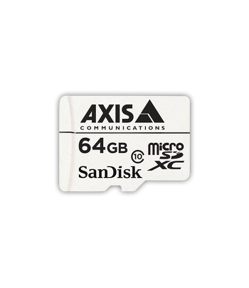 Axis Surveillance Card 64 GB 64Go MicroSDHC Classe 10 mémoire flash