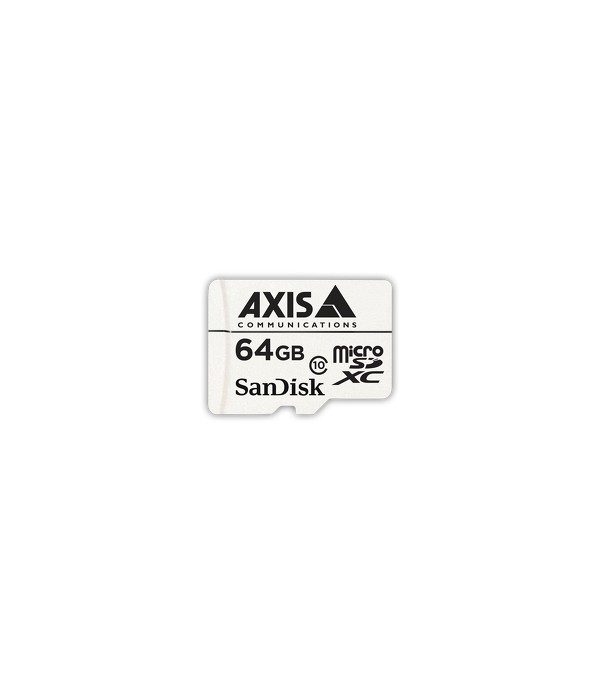 Axis Surveillance Card 64 GB 64GB MicroSDHC Klasse 10 flashgeheugen