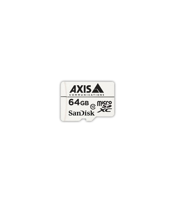 Axis Surveillance Card 64GB MicroSDXC Klasse 10 flashgeheugen