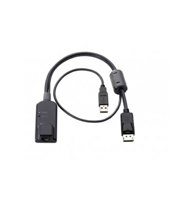 Hewlett Packard Enterprise KVM Console USB/Display Port Interface Adapter Zwart toetsenbord-video-muis (kvm) kabel