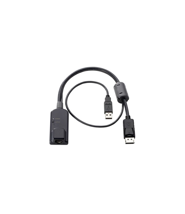 Hewlett Packard Enterprise KVM Console USB/Display Port Interface Adapter Black KVM cable