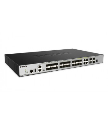 D-Link DGS-3630-28SC Managed network switch L3 Gigabit Ethernet (10/100/1000) 1U Zwart