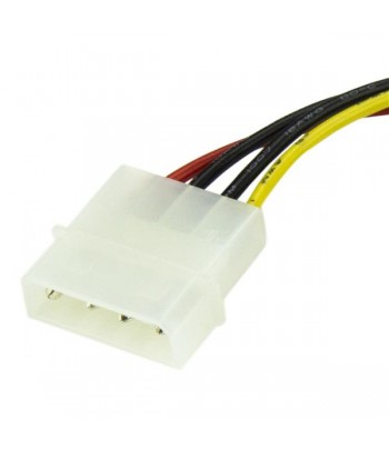 StarTech.com Câble Adaptateur d'Alimentation Molex vers SATA - LP4 Mâle vers SATA Power Femelle - 15 cm