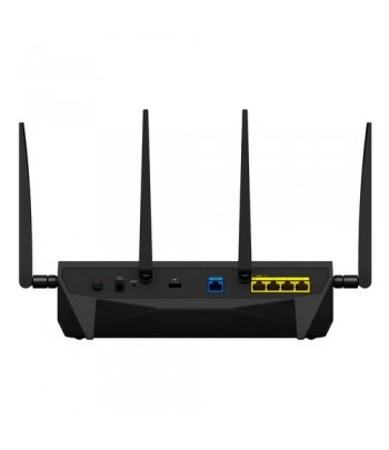 Synology RT2600AC Dual-band (2.4 GHz / 5 GHz) Gigabit Ethernet Zwart draadloze router