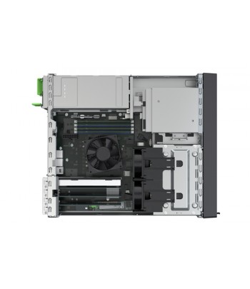 Fujitsu PRIMERGY TX1320 M5 / SFF / Hot-Plug PSU 500W / Intel Xeon E-2334 / 1x 16GB DDR4-3200 U ECC / NO HDD / RMK / iRMCs6 eLCM 