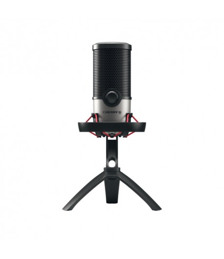CHERRY UM 6.0 ADVANCED Black, Silver Table microphone