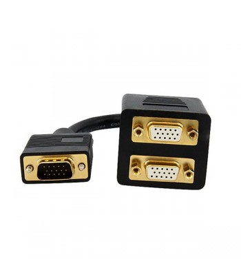 StarTech.com 1 ft VGA to 2x VGA Video Splitter Cable  M/F