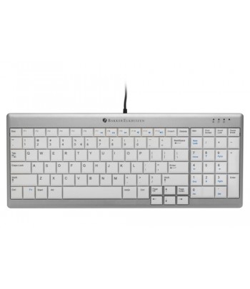 BakkerElkhuizen UltraBoard 960 keyboard USB QWERTY US English Grey, White