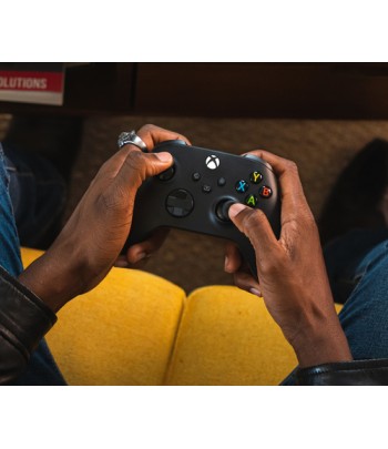 Microsoft Xbox Wireless Controller Black Bluetooth Gamepad Analogue / Digital Android, PC, Xbox One, Xbox One S, Xbox One X, Xbo