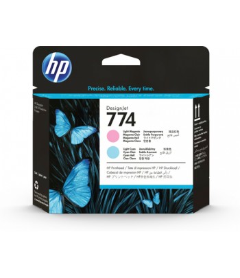 HP 774 Light Magenta/Cyan DesignJet Printhead