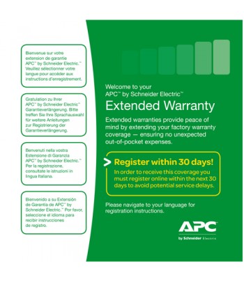 APC WBEXTWAR1YR-SD-01 uninterruptible power supply (UPS)