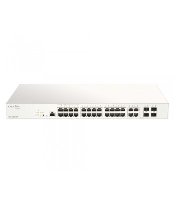 D-Link DBS-2000-28P/E netwerk-switch Managed L2 Gigabit Ethernet (10/100/1000) Power over Ethernet (PoE) Grijs