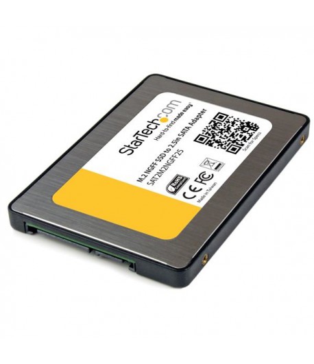 StarTech.com M.2 SSD to 2.5in SATA III Adapter – NGFF Solid State Drive Converter with Protective Housing