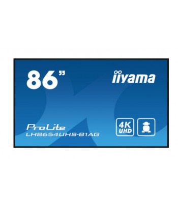 iiyama ProLite To Be Updated 2.17 m (85.6") 3840 x 2160 pixels 4K Ultra HD LED Black