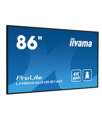 iiyama ProLite To Be Updated 2.17 m (85.6") 3840 x 2160 pixels 4K Ultra HD LED Black