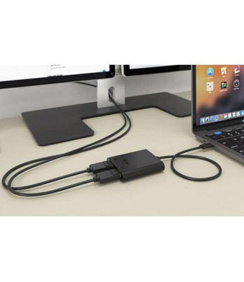 i-tec USB-C Dual 4K/60Hz (single 8K/30Hz) HDMI Video Adapter
