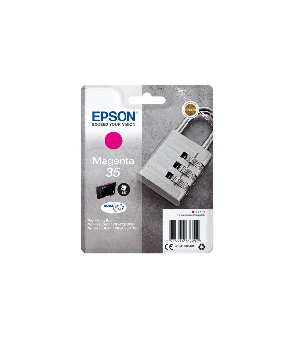 Epson Singlepack Magenta 35 DURABrite Ultra Ink 9.1ml Magenta ink cartridge