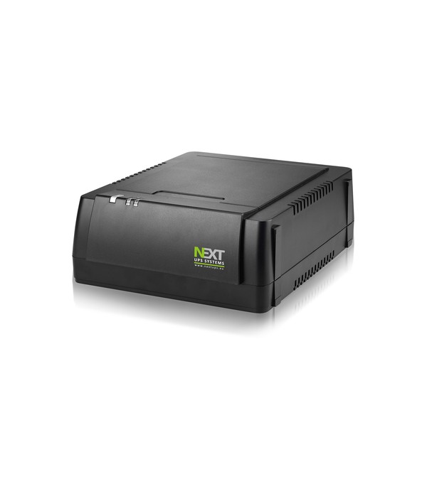 NEXT UPS Systems SYNCRO+ 600 Stand-by (Offline) 600VA 2AC outlet(s) Compact Zwart UPS