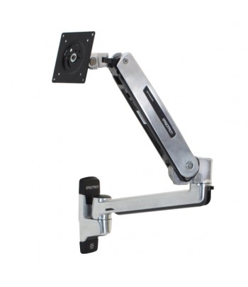 Ergotron LX Sit-Stand Wall Mount LCD Arm Stainless steel