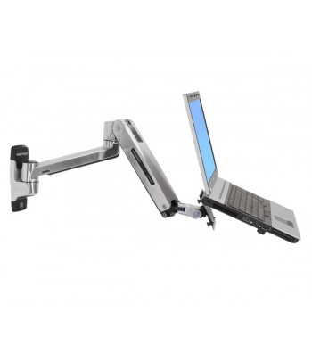 Ergotron LX Sit-Stand Wall Mount LCD Arm Stainless steel