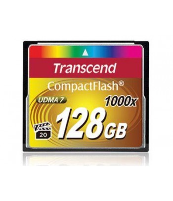 Transcend 1000x CompactFlash 128GB 128GB CompactFlash flashgeheugen