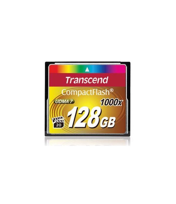 Transcend 1000x CompactFlash 128GB 128GB CompactFlash flashgeheugen
