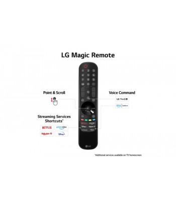 LG 86UR81006LA 2,18 m (86") 4K Ultra HD Smart TV Wifi Zwart