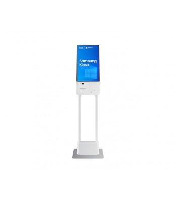 Samsung KM24C-W Kiosk-ontwerp 61 cm (24") LED 250 cd/m Full HD Wit Touchscreen Type processor Windows 10 IoT Enterprise