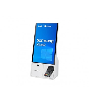 Samsung KM24C-W Kiosk-ontwerp 61 cm (24") LED 250 cd/m Full HD Wit Touchscreen Type processor Windows 10 IoT Enterprise