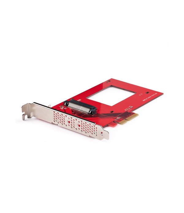 StarTech.com U.3 to PCIe Adapter Card, PCIe 4.0 x4 Adapter For 2.5" U.3 NVMe SSDs, SFF-TA-1001 PCI Express Add-in Card for Desk