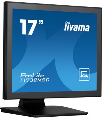 iiyama ProLite computer monitor 43,2 cm (17") 1280 x 1024 Pixels LED Touchscreen Tafel Zwart