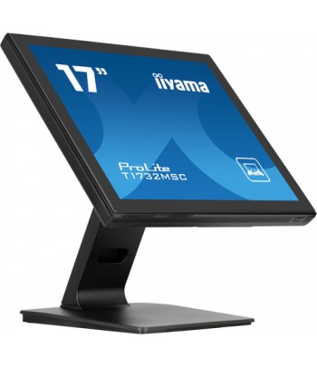 iiyama ProLite computer monitor 43,2 cm (17") 1280 x 1024 Pixels LED Touchscreen Tafel Zwart