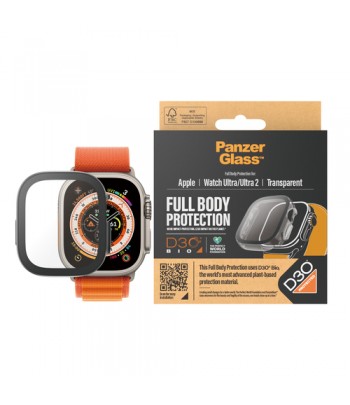PanzerGlass  Screen Protector Full Body with D3O Apple Watch Ultra | 49mm | Transparent
