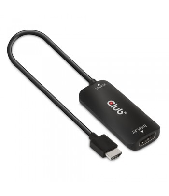 CLUB3D HDMI + Micro USB to DisplayPort 4K120Hz or 8K30Hz M/F Active Adapter