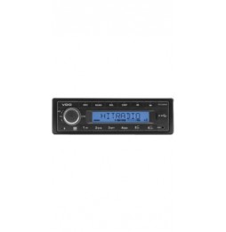 VDO TR723UB-BU FM RDS Tuner USB/AUX/BT 24V Kurzschacht
